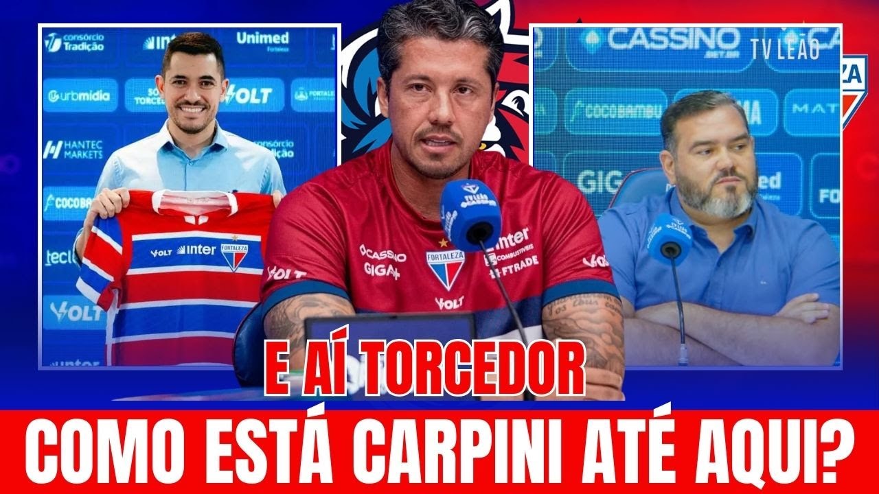 PRA VC , QUAL AVALIAÇÃO SOBRE CARPINI ATÉ AGORA?