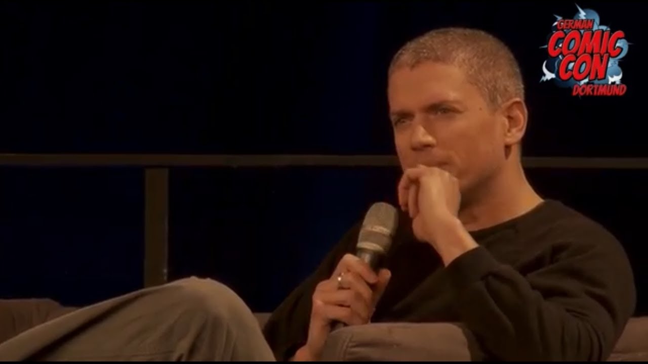 Wentworth Miller (The Flash, Prison Break) Panel @ German Comic Con Dortmund 2017
