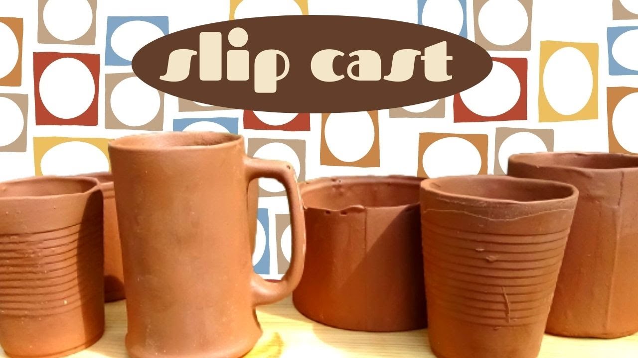 Making Pouring Slip and Casting for Pottery