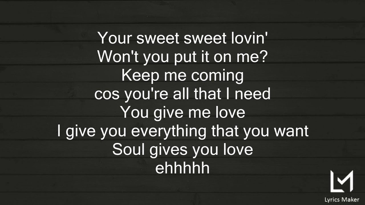 Sigala - Sweet Lovin (Lyrics)