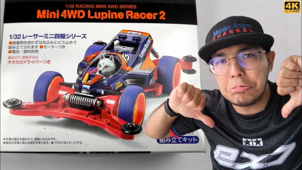 MINI 4WD LUPINE RACER 2!! UNBOXING!!