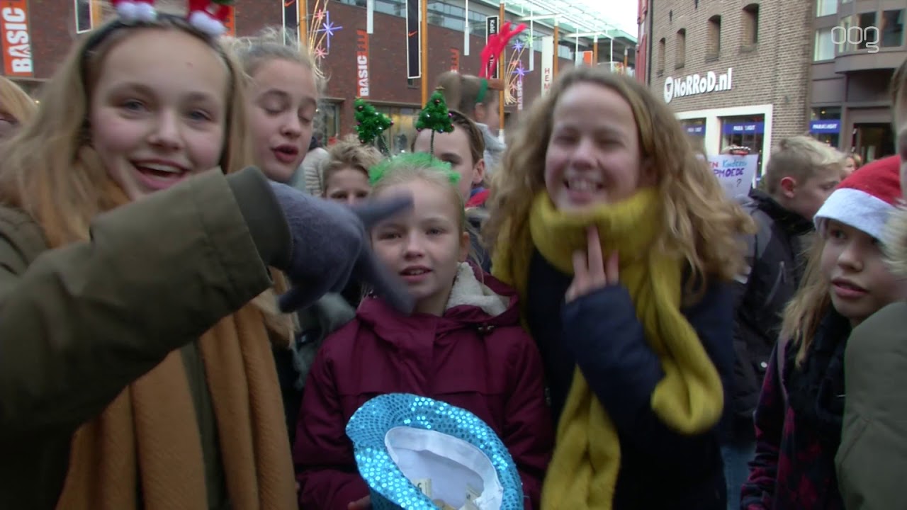 Leerlingen zamelen geld in voor arme kinderen