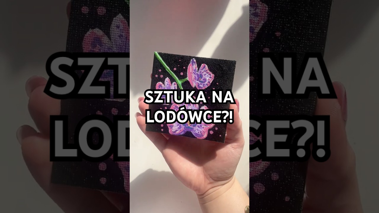 Art on the FRIDGE?! 🫢🌺