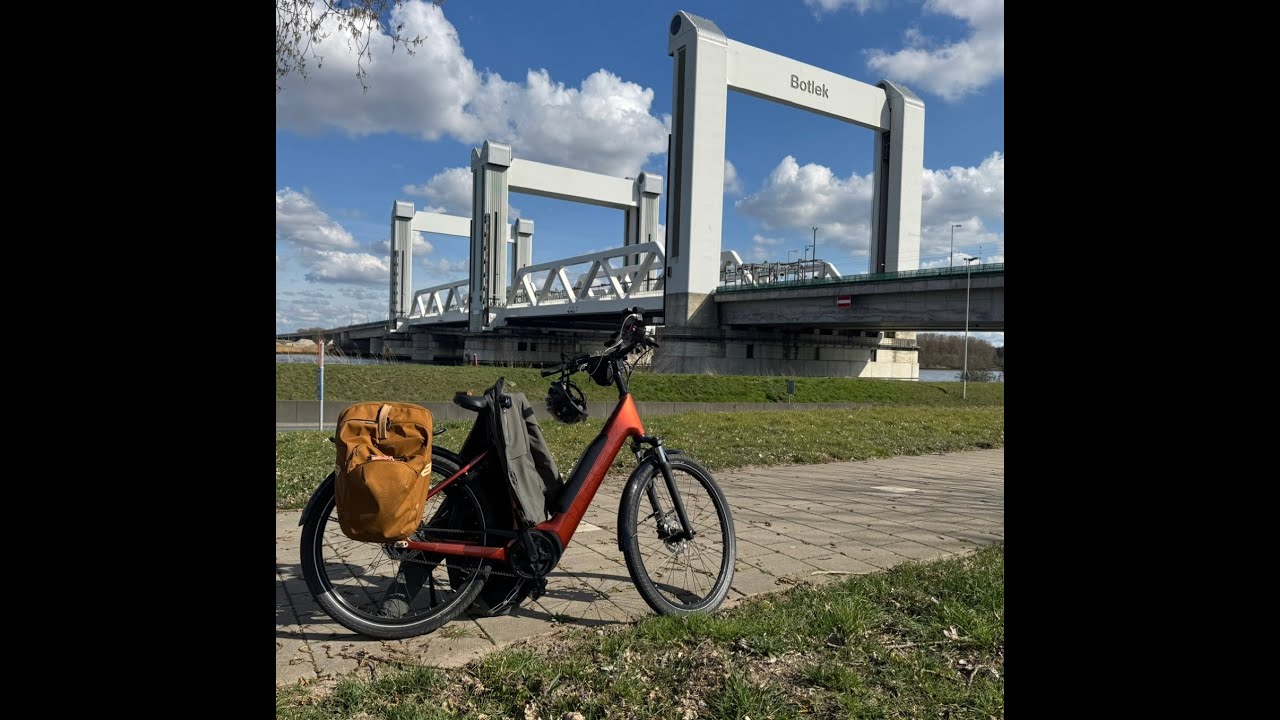 Fietstocht Rijnmond Botlek Rotterdam, 42 km.