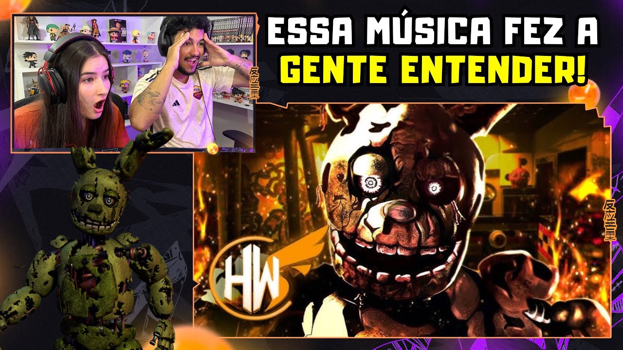 Apenas uma live | Springtrap Willian Afton - Nunca vai acabar | Hawky (Fnaf)