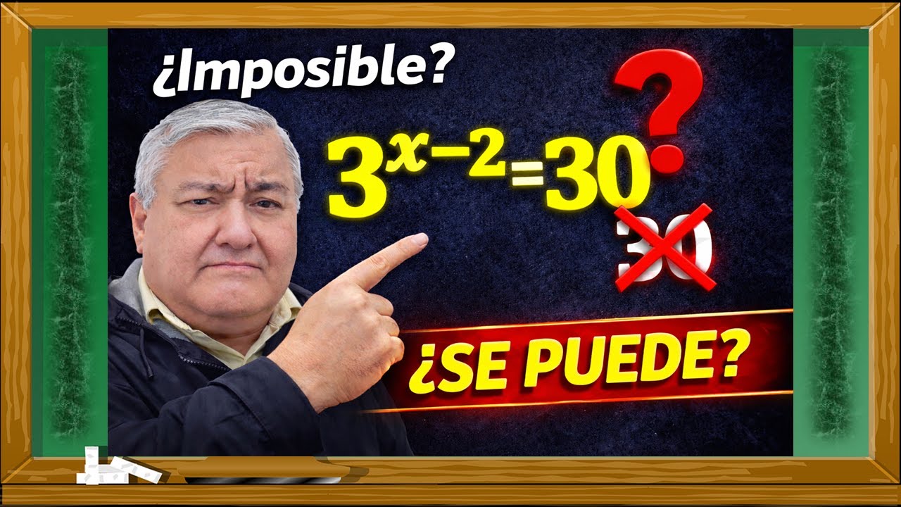 ¿Tiene solución en los números reales esta Ecuación Exponencial?