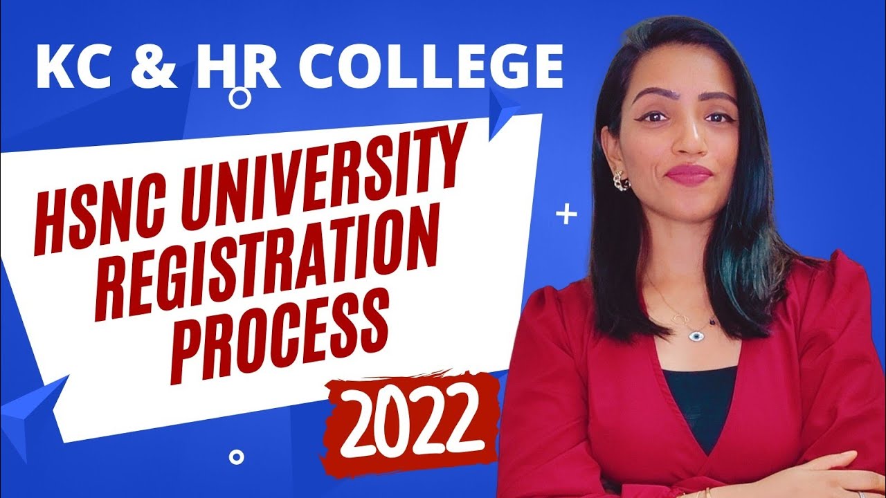 HSNC ADMISSION 2022 REGISTRATION PROCESS|KC & HR COLLEGE|STEP BY STEP PROCESS FOR HSC,CBSE,ICSE ETC