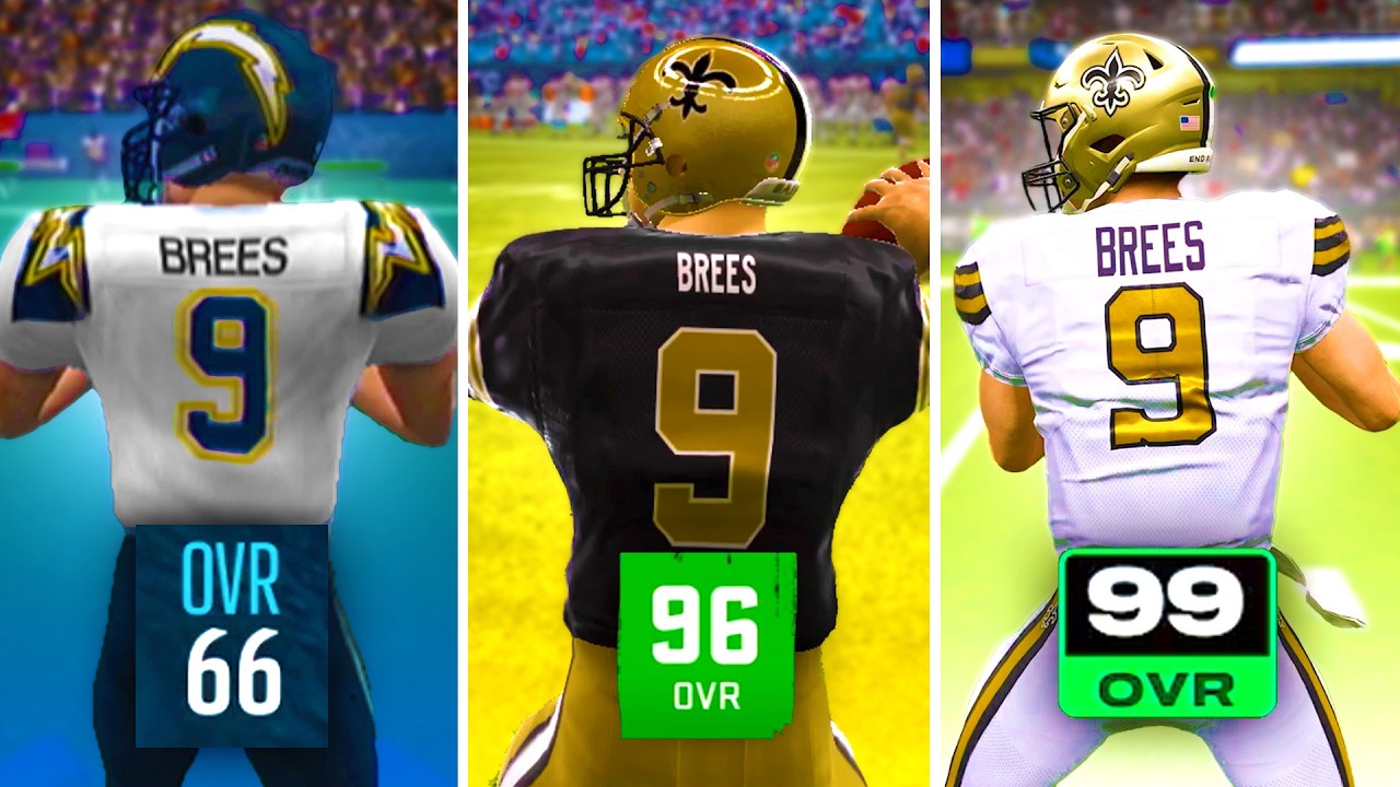 Забивайте голы вместе с Дрю Брисом в каждой игре Madden!