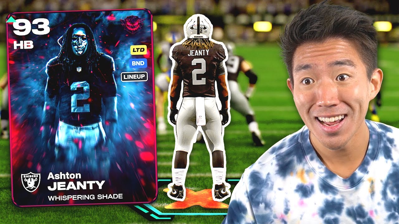 Ashton Jeanty Is Unstoppable in Madden 26