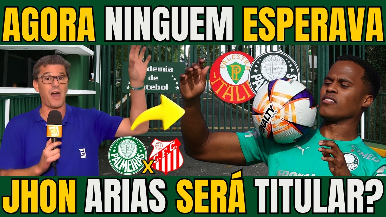 ÓTIMA NOTÍCIA NO PALMEIRAS QUE SURPREENDEU A TODOS / NOTÍCIAS DO PALMEIRAS