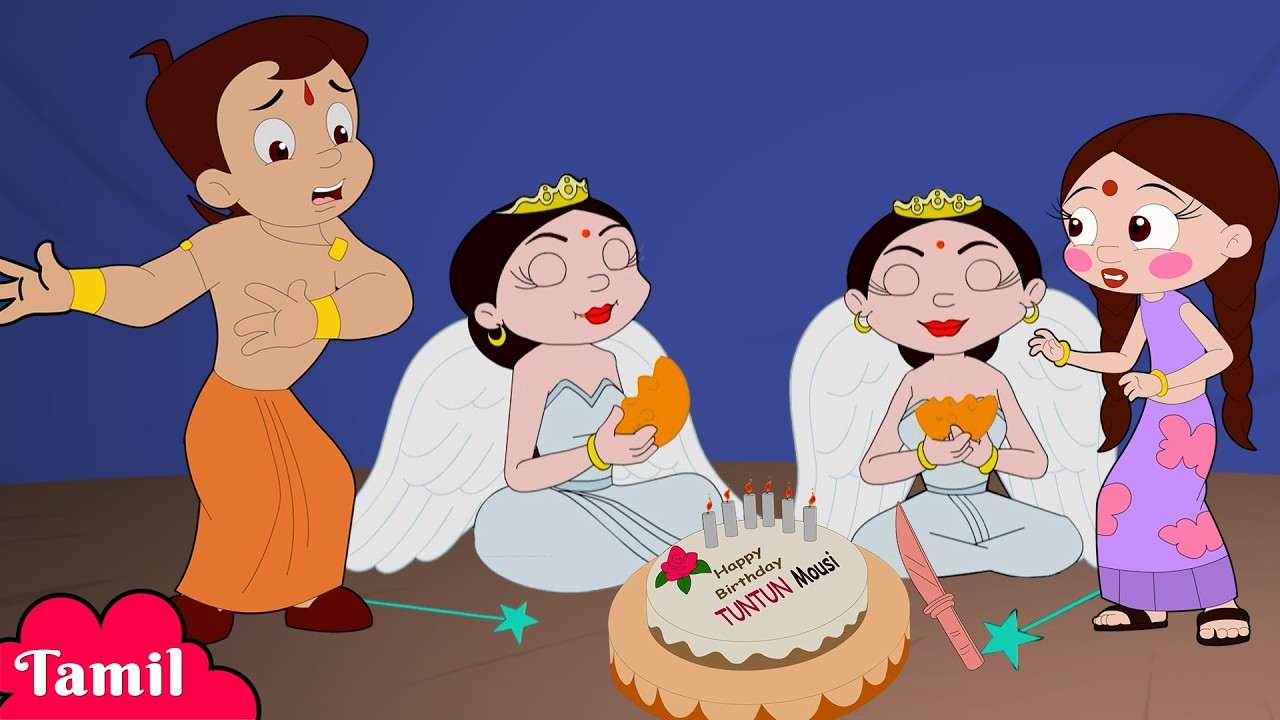 Chhota Bheem - ஏஞ்சல் உலகம் | Angel Cartoons in Tamil | Fun Videos for Kids