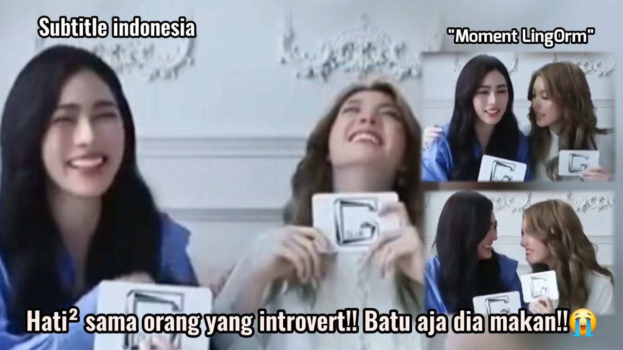 LingOrm ini Emang agak laen ya?😭👍