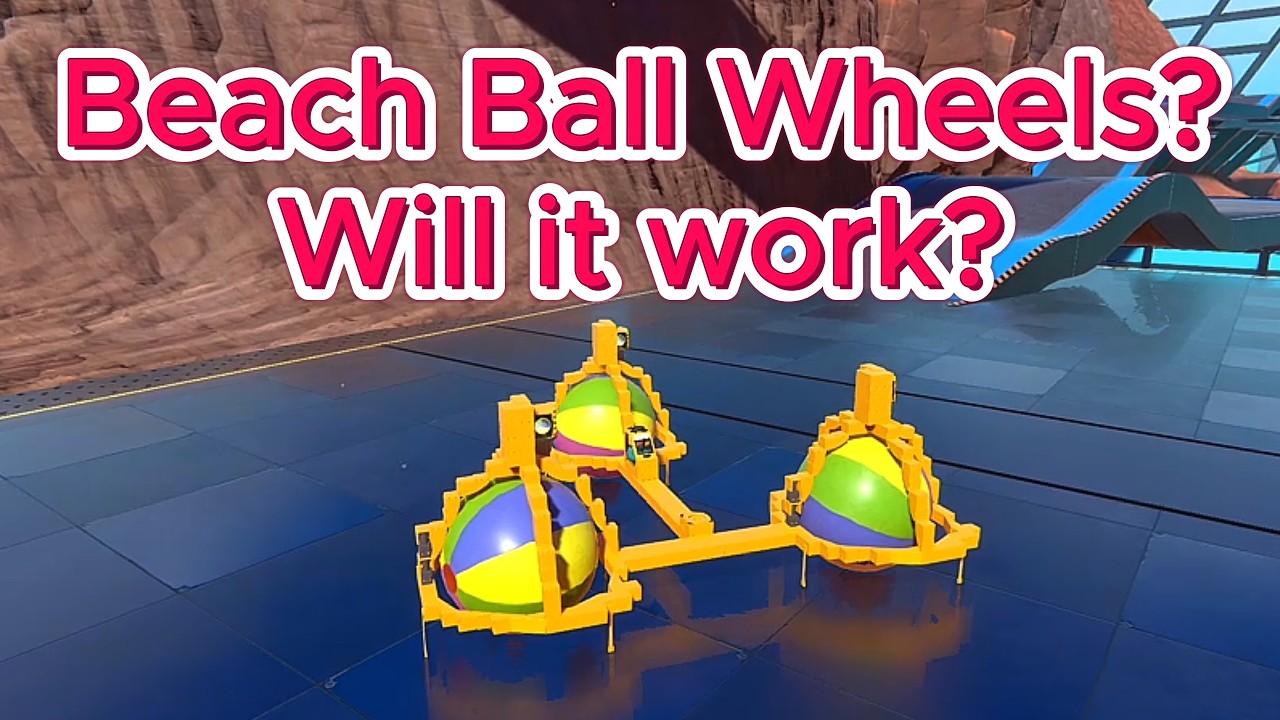Can i use Beach Balls as Wheels?