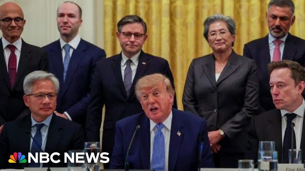 President Trump&rsquo;s AI regulation accord with top tech CEOs appears &lsquo;purely voluntary&rsquo;
