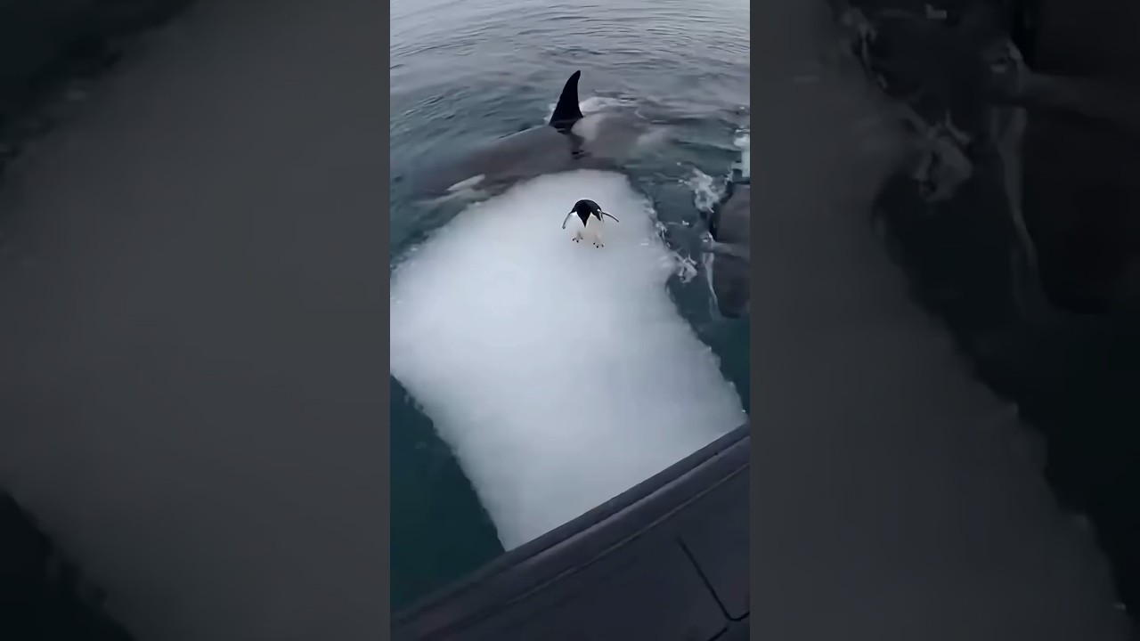 One Leap From Death &mdash; A Penguin Saved Just in Time 🐧❄️