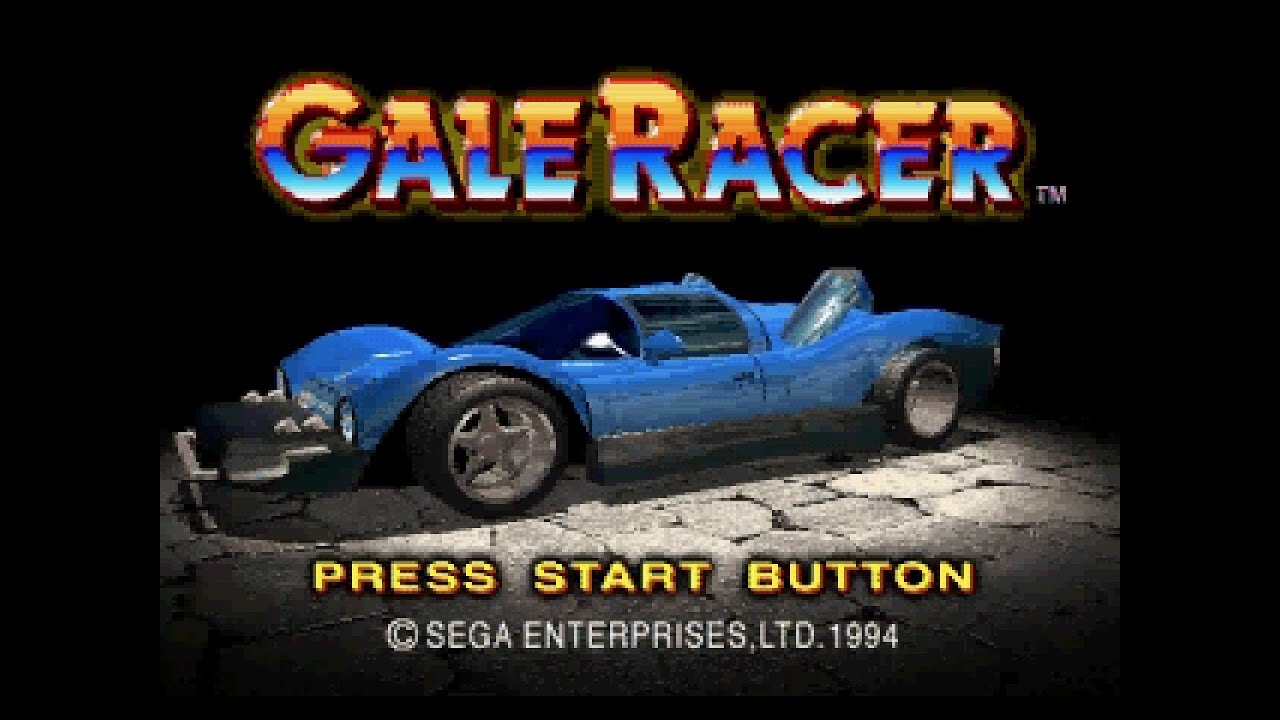 Gale Racer (Saturn) – Introduction et écran-titre (Japon) – 1080p