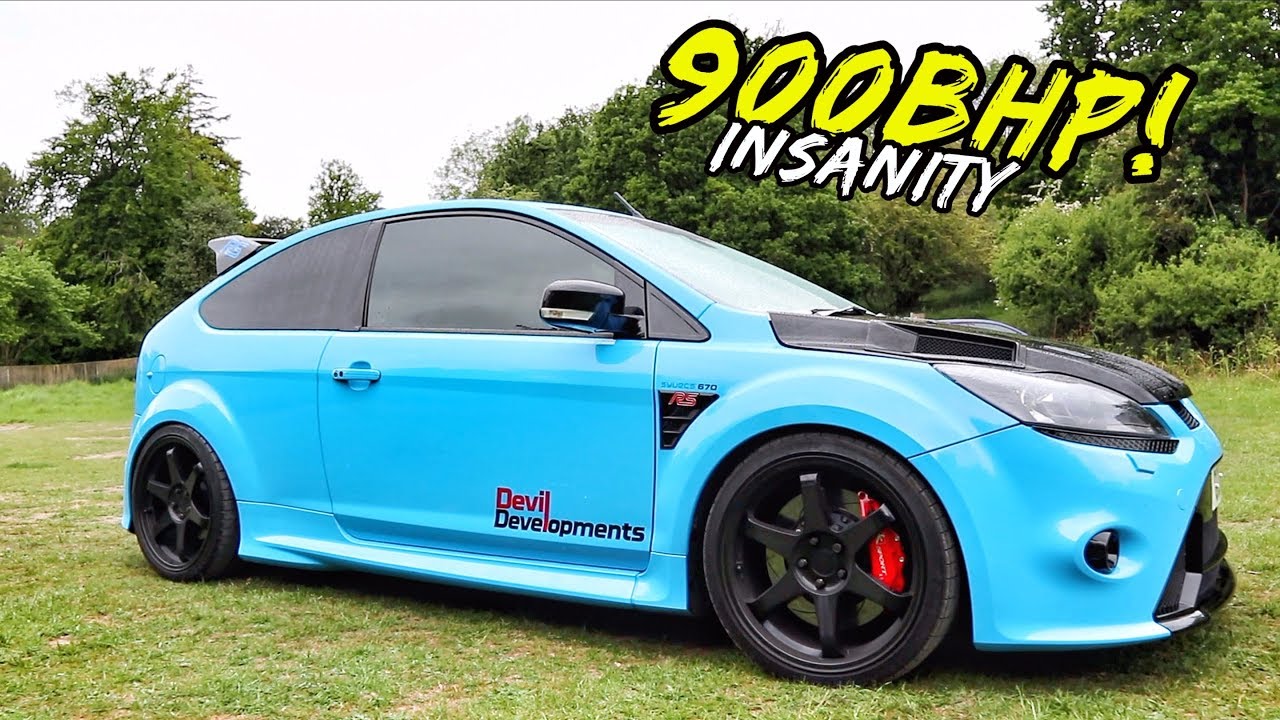 INSANITY! FWD *900BHP FORD FOCUS RS* WTF!!