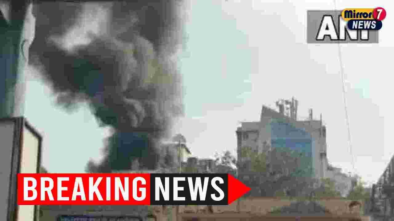 1 dies as massive fire breaks out in Mumbai's Ghatkopar