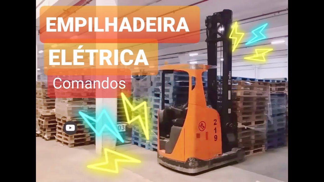 Aprenda os Comandos - Empilhadeira Elétrica Torre Retrátil