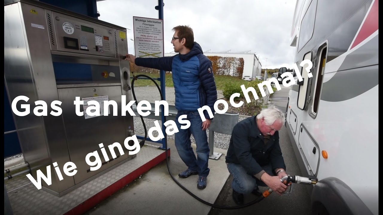 Wie doof kann man sich eigentlich anstellen beim Gas tanken?