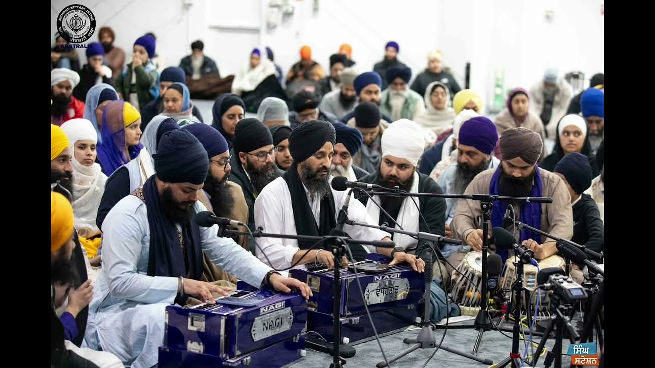 ਹਰਿ ਰੰਗਿ ਰਾਤਾ ਸੋ ਮਨੁ ਸਾਚਾ bhai jagjit singh Melbourne