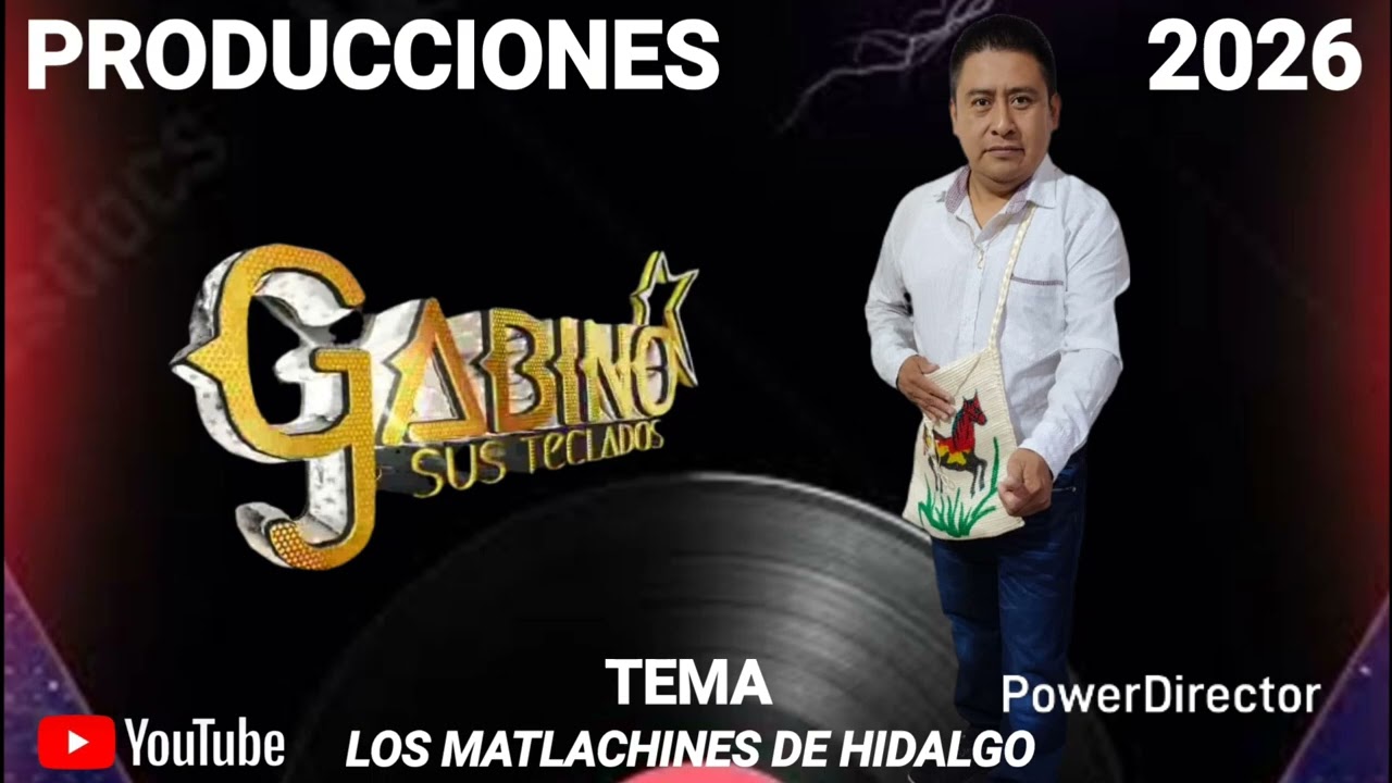 TEMA LOS MATLACHINES DE HIDALGO  interpretado  por GABINO y sus teclados COVER 