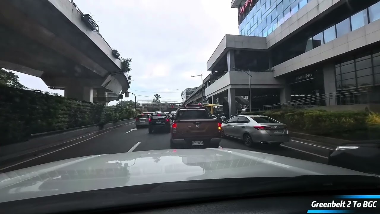 Makati To BGC (POV) 2022 Mitsubishi Strada Athlete 4x2