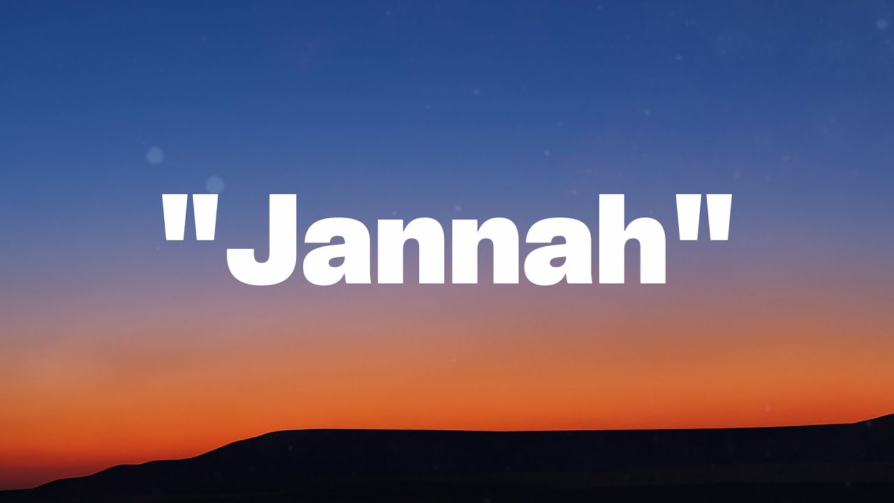 Safar Studio - The road to Jannah (Lyrics) #islamic