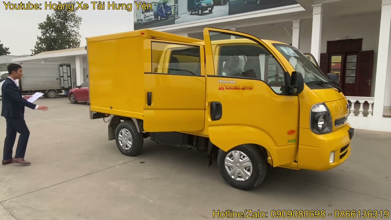 XE TẢI CABIN KÉP KIA K100SD-4WD | KIA K200SD 4WD | MỚI NHẤT | Hotline: 0909080698