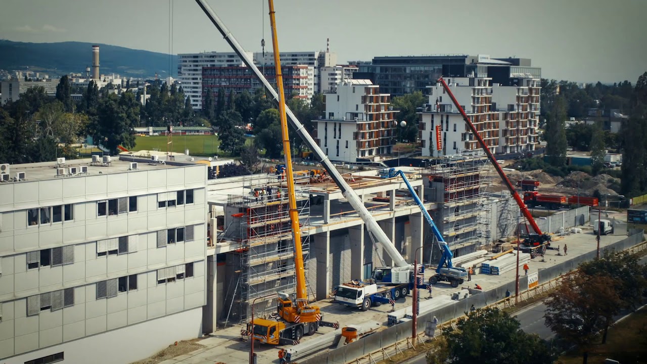 Vystavba Kaufland administrativnej budovy