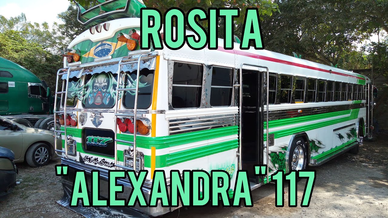 BUSES DE EL SALVADOR: Transporte ROSITA ALEXANDRA ruta 117