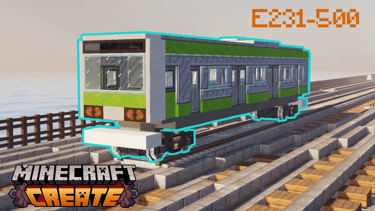 E231-500 Train From #japan | #createmod