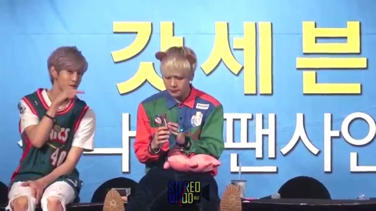 [직캠Fancam]150822 GOT7 Yeouido Fansign(JACKSON eating show)
