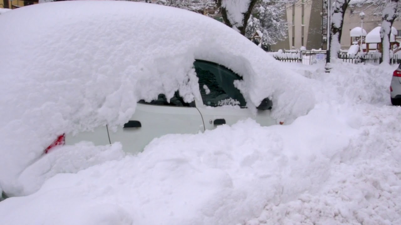 Maltempo neve in Valbormida. Calizzano mezzi spazzaneve