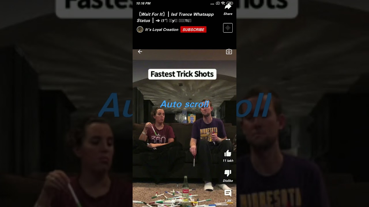 YouTube shorts auto scroll 😞