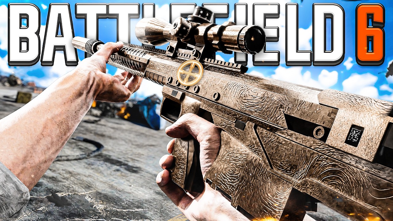 Я разблокировал НОВУЮ СНАЙПЕРСКУЮ ВИНТОВКУ в BATTLEFIELD 6, и она... (INTERDICTOR)