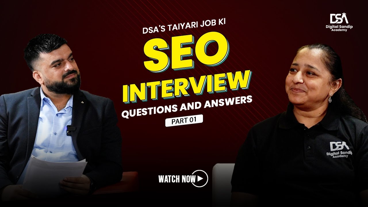 SEO Interview In Hindi | Digital Marekting Job Interview In Hindi | How to Crack SEO Interview