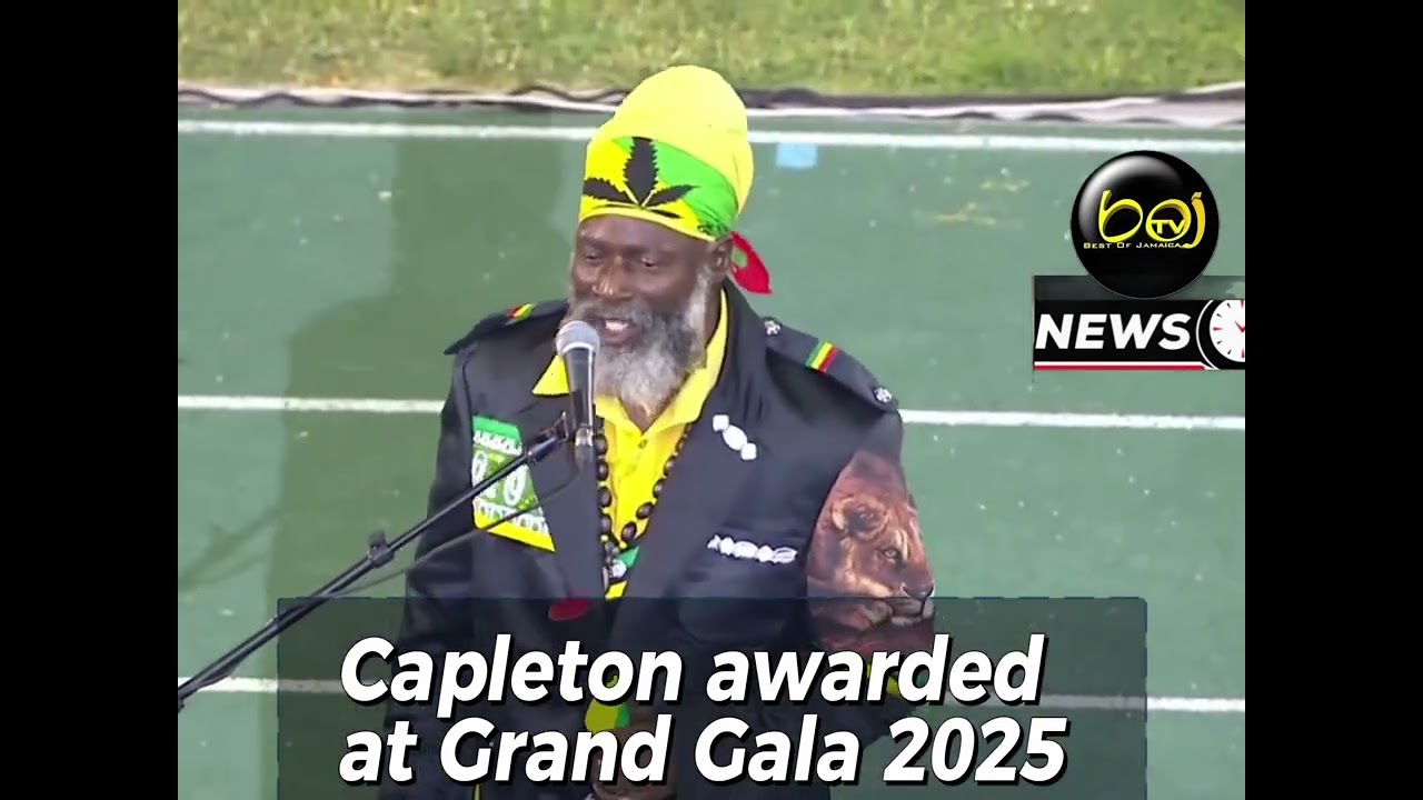 Capleton awarded at Grand Gala 2025
