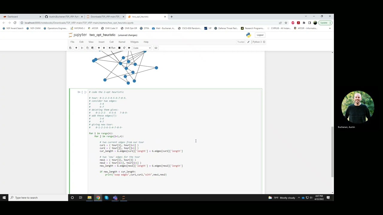 TSP 2-opt local search