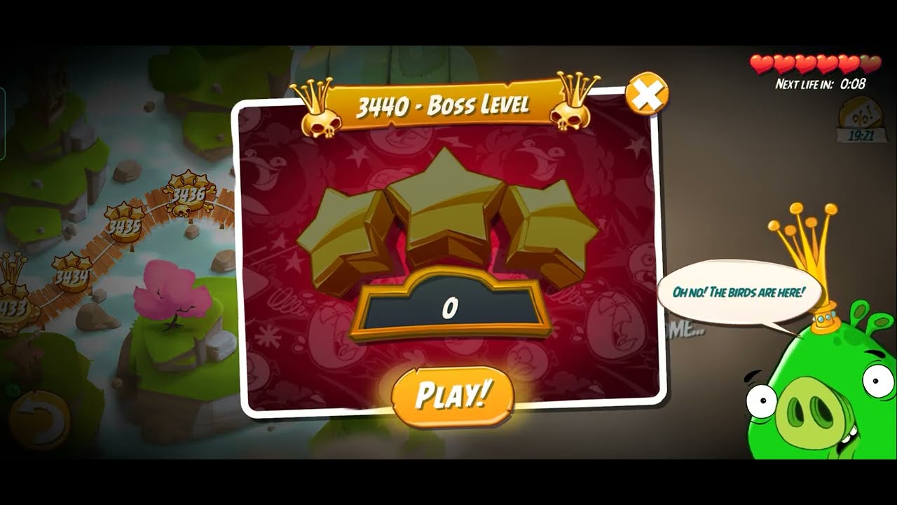 FINAL LEVEL 3440 Angry Birds 2 BOSS