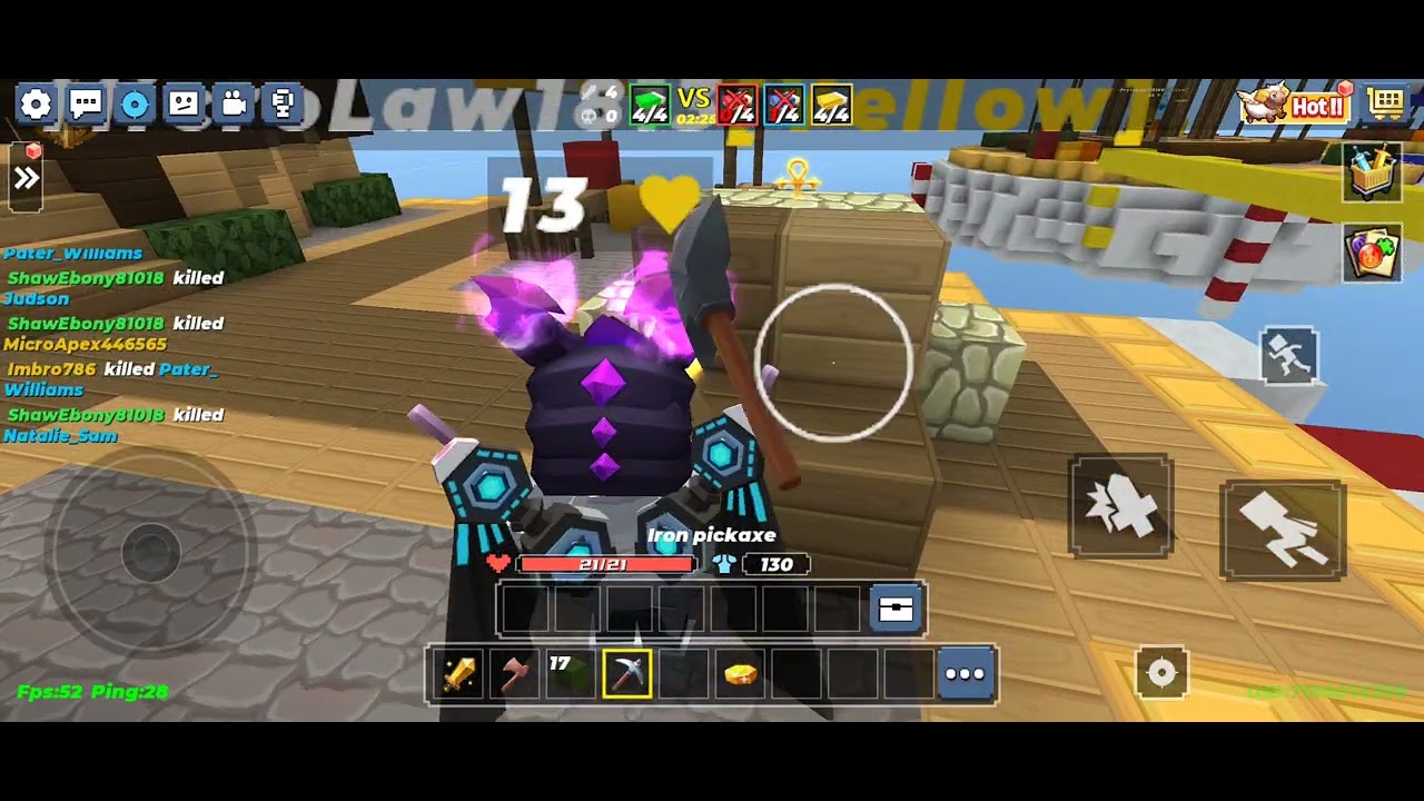 Bedwars Part 2 || Another Easy Game 🫨🫨🫥||