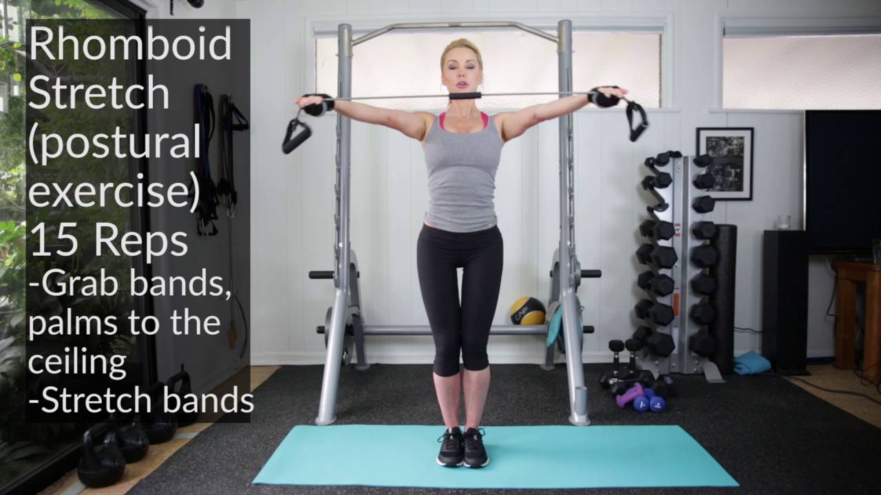 10 minute workout with resistance bands |Over 40