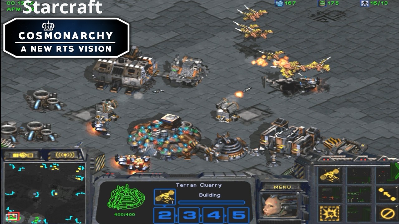 Starcraft Cosmonarchy Terran vs Zerg