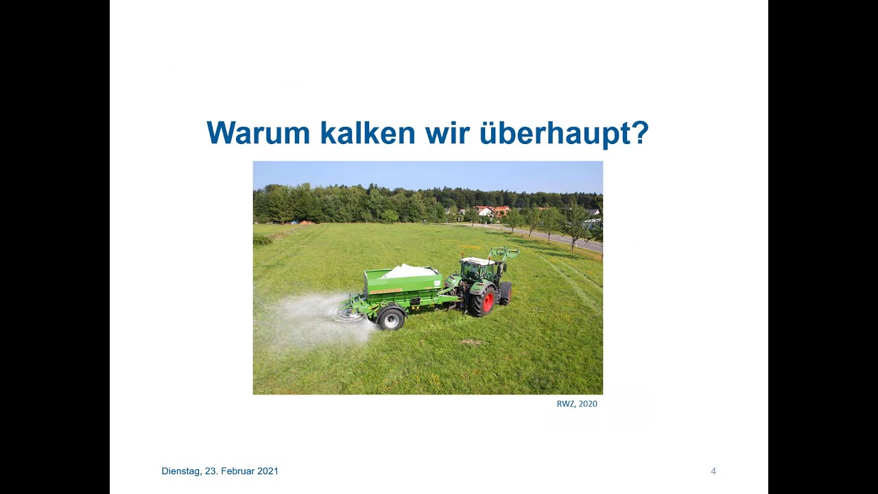 Düngelehre: Kalk & pH-Wert
