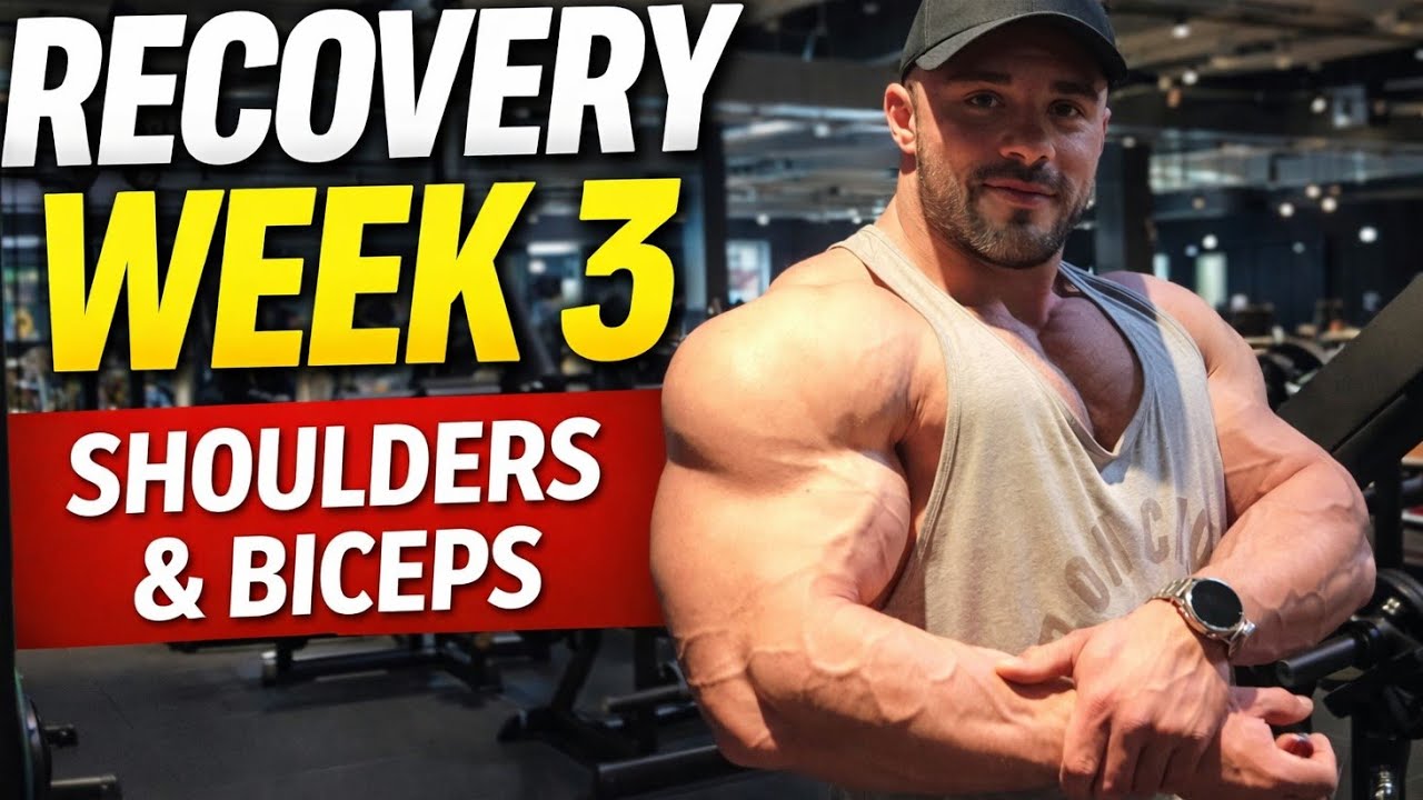 RECOVERY WEEK 3 | Mein Shoulder & Biceps Training
