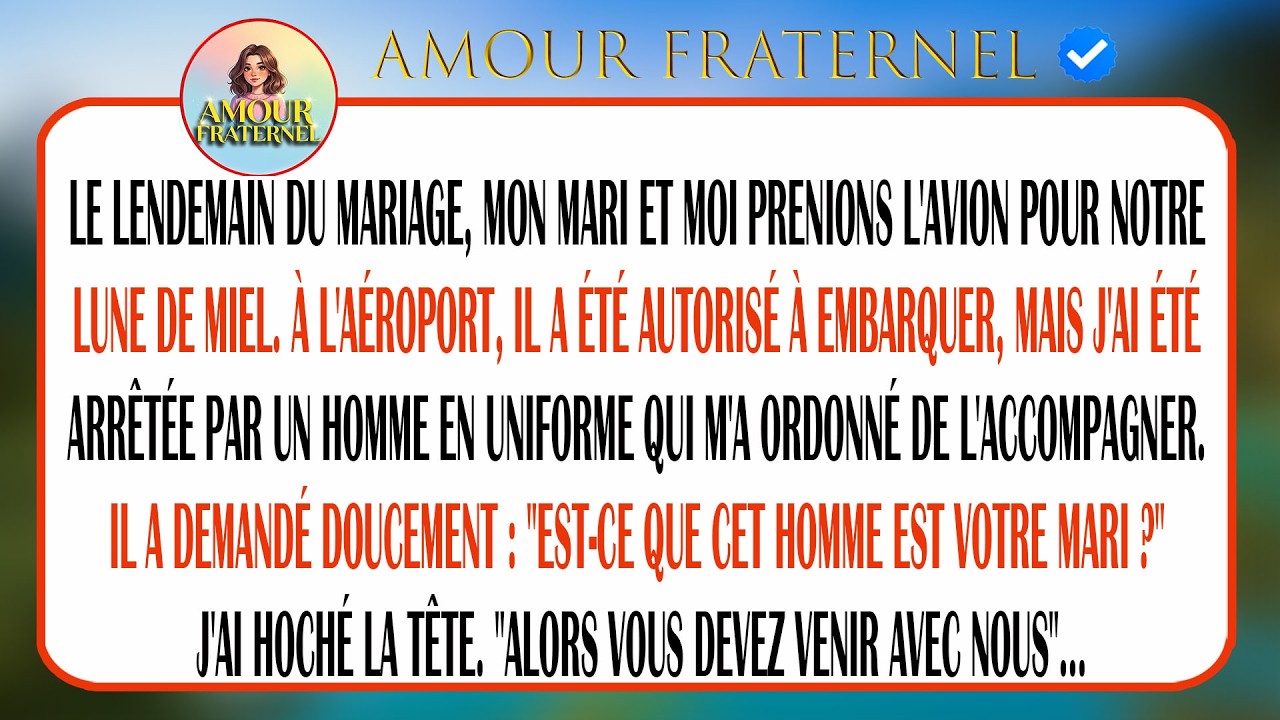 Le Lendemain Du Mariage, Mon Mari Et Moi Devions Partir, Mais Un Choc A Tout Changé.