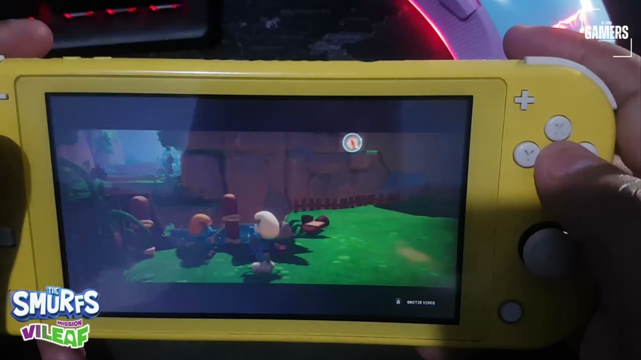 Los Pitufos Operacion Vilhoja (GAMEPLAY) Nintendo Switch Lite
