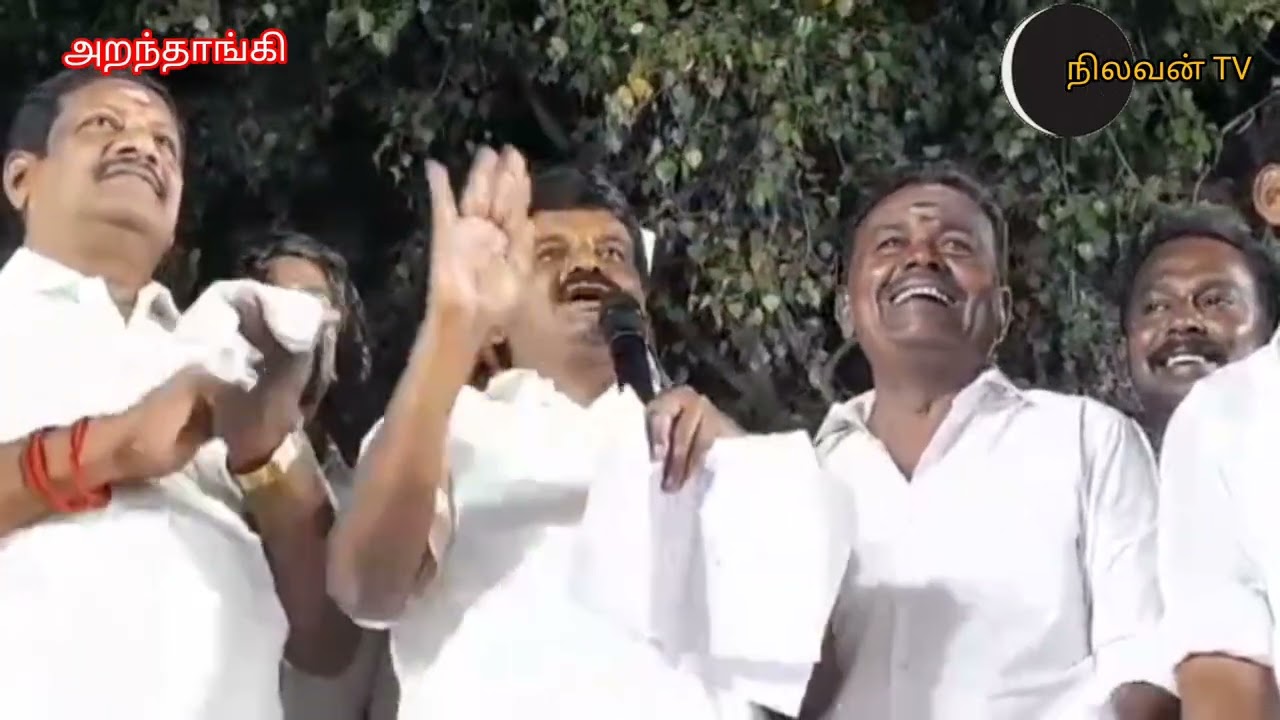 புதுக்கோட்டை மாவட்டம் அறந்தாங்கியில் முன்னாள் அமைச்சர் விஜயபாஸ்கர் வாக்கு சேகரிப்பு!!