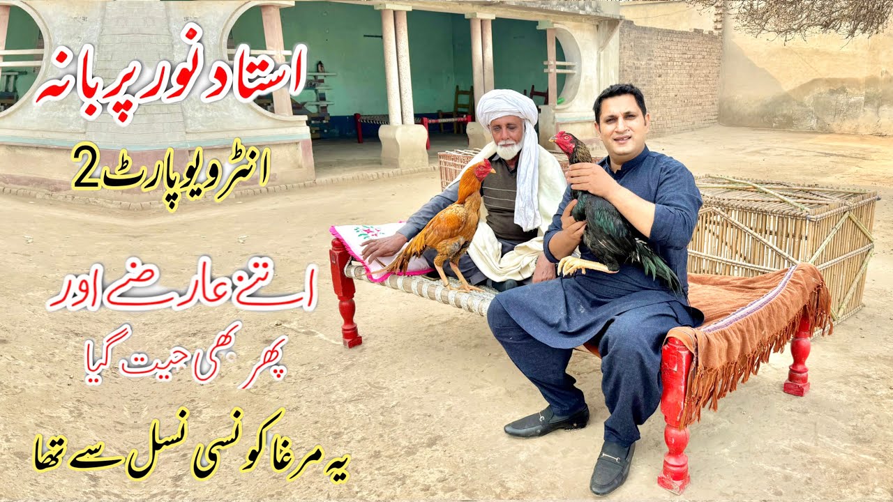 Ustad Noor Purbana interview part 2 by Nadeem shah vlogs