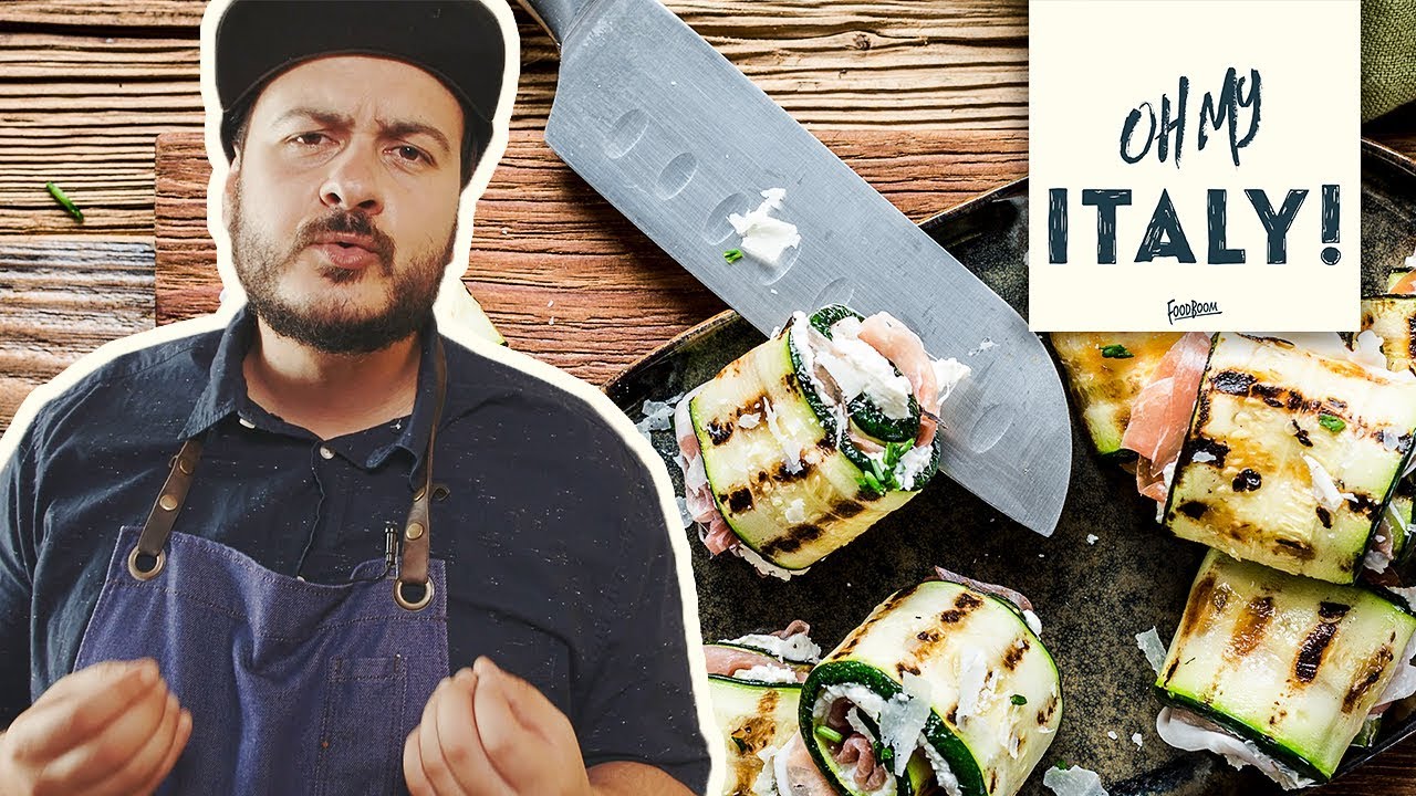 Rotolini di Zucchine mit Parmaschinken – einfaches Rezept für italienisches Fingerfood – Show